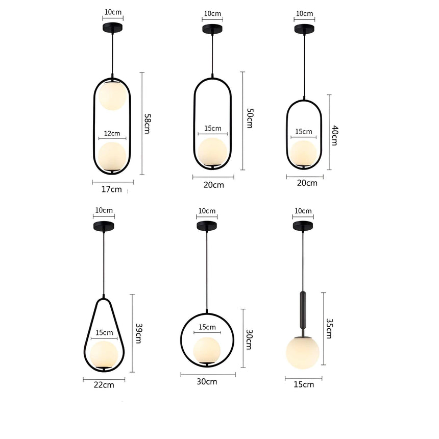 LED Pendant Light for Bedroom Ceiling