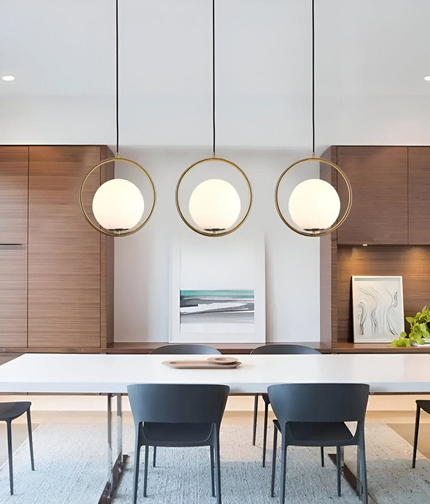Glass Orb Lamp for Contemporary Interiors