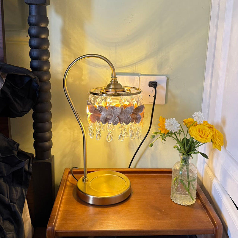 Decorative Crystal Lamp for Bedroom Interior