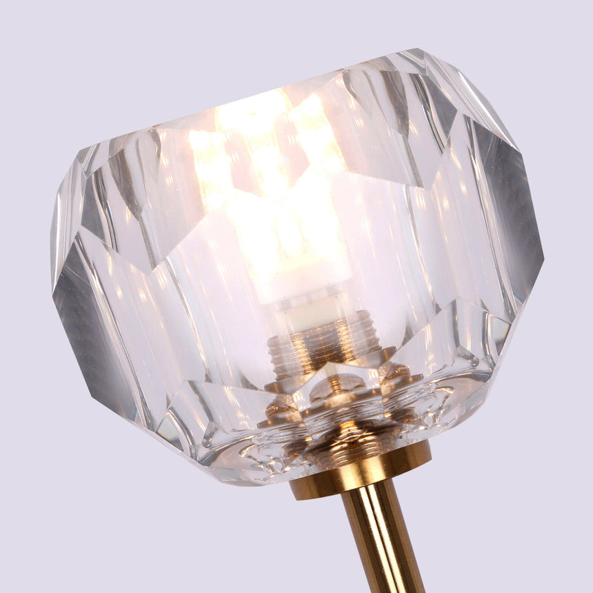 Glam wall light for bedroom decor
