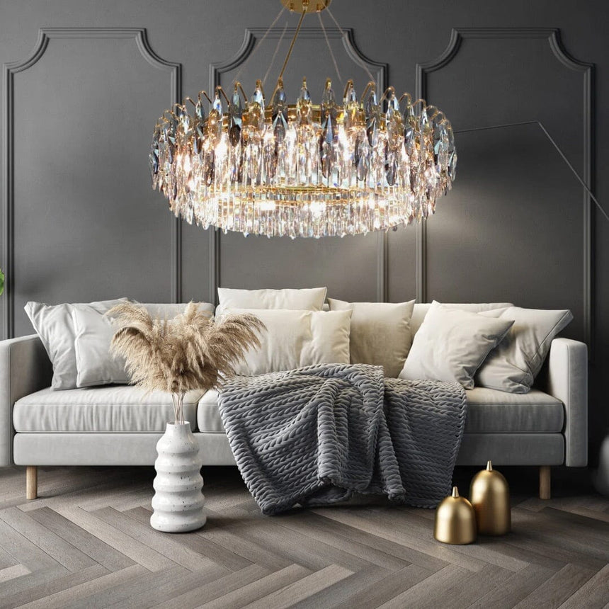 Crystal Chandelier Adjustable Cord Pendant