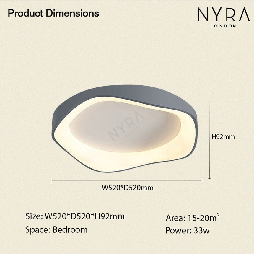Virelli Ceiling Light Warm White Glow