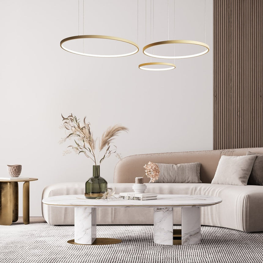 Pendant light alternate angle view