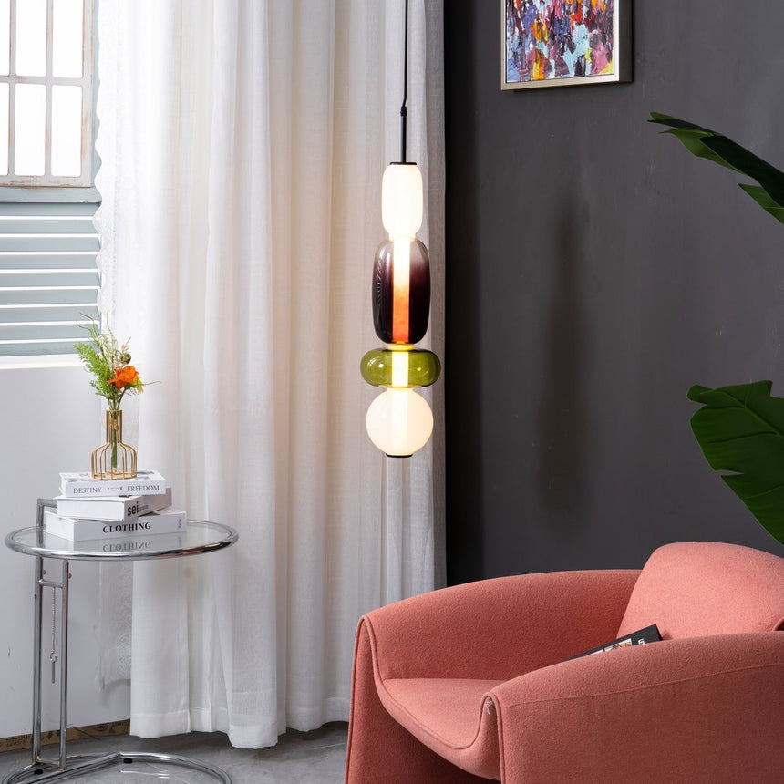 Glass Pendant Light Striking Sophisticated Accent - OroDwell