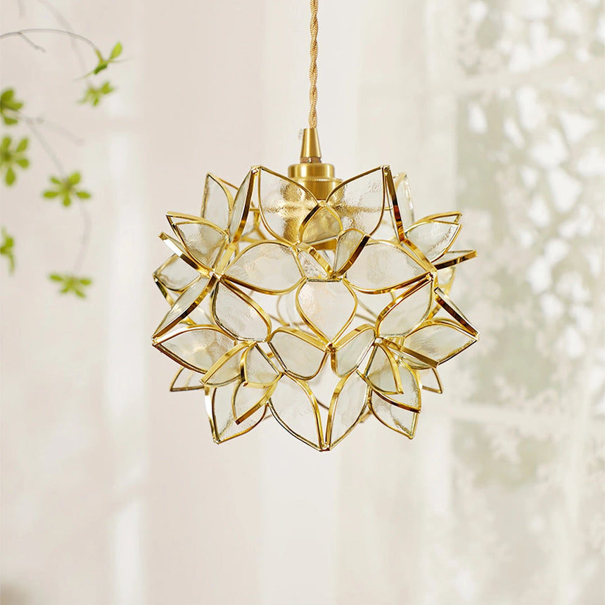 Capiz Pendant Light with Natural Shell Shade