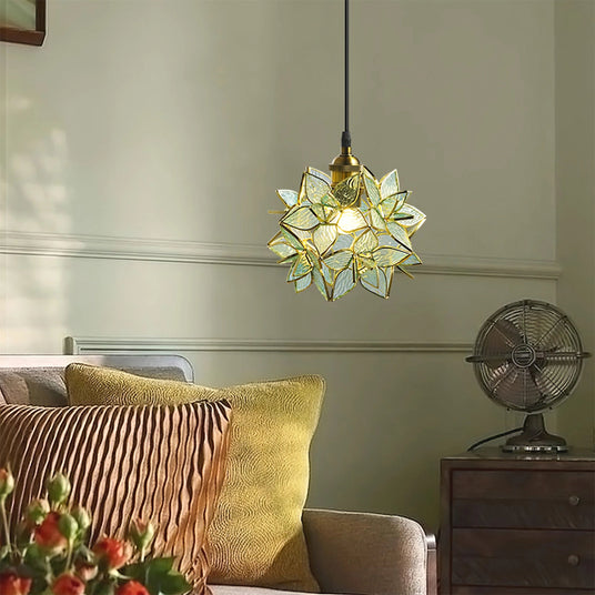 Capiz Shell Pendant Light for Dining Room