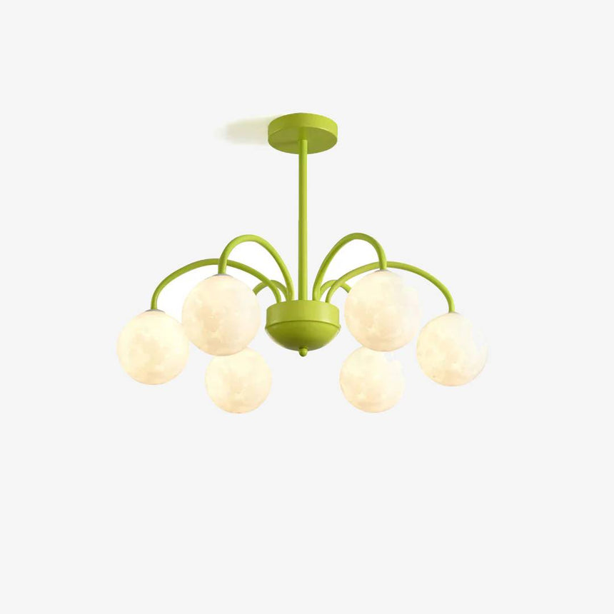 Crescent Moon Chandelier for Nursery OpalDwell