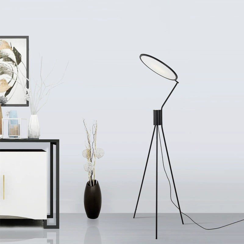 Tripod Floor Lamp Sleek Silhouette Detail