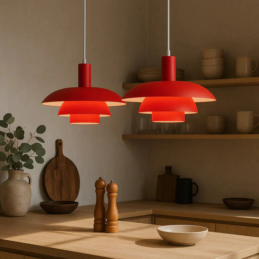 Pendant Light Warm Glow Ambiance View OpalDwell