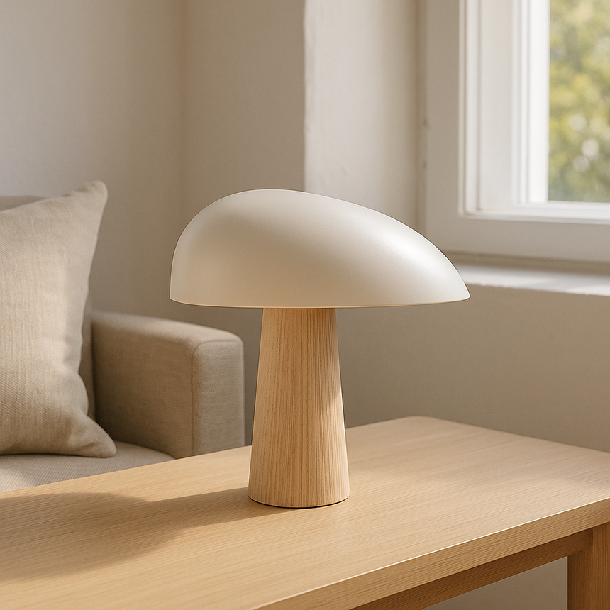 Minimalist Table Lamp for Bedroom Lighting