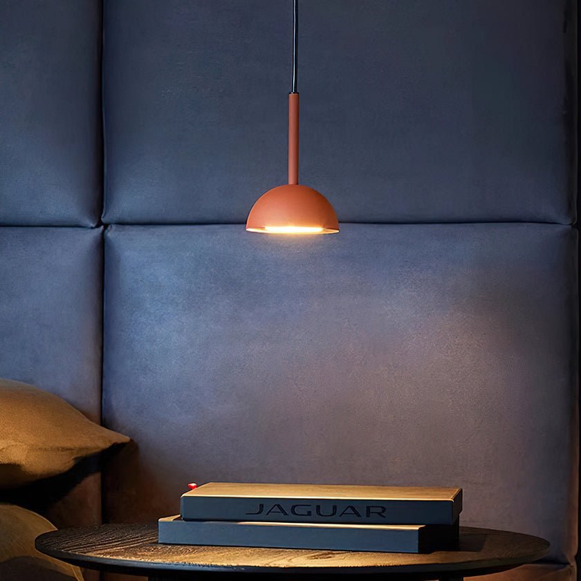 OpalineLuxe Geometric Metal Pendant Light – Hero View - OroDwell