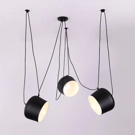 Drum Pendant Light for Kitchen and Bedroom