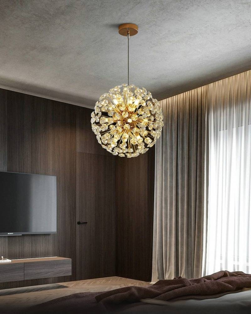 Dandelion Inspired Ceiling Light Detail
