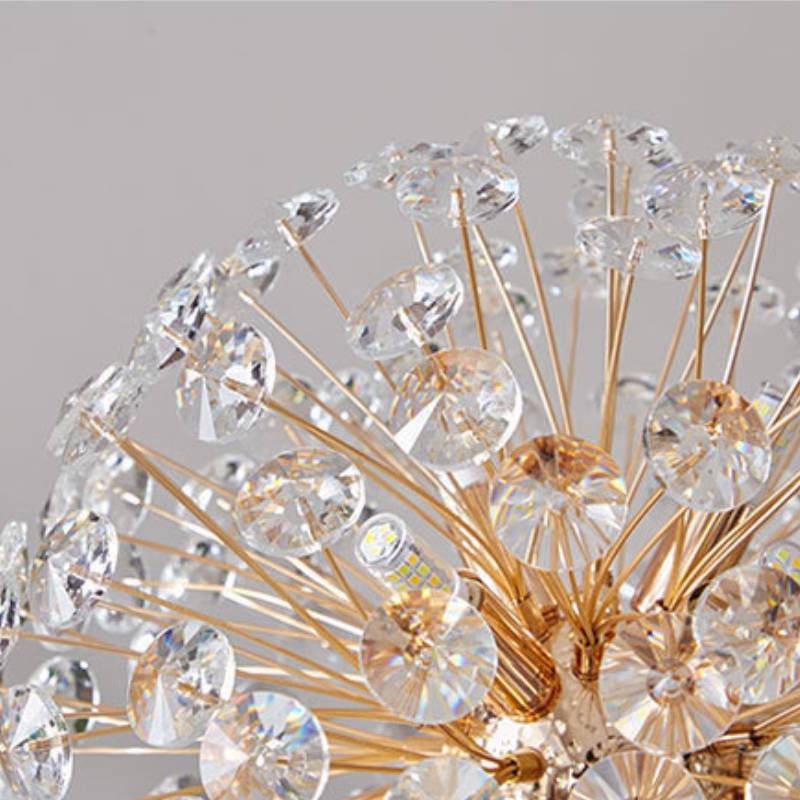 Elegant Crystal Lamp for Modern Bedroom