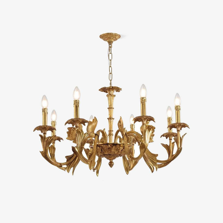 Antique Brass Chandelier for Dining Room OpalDwell