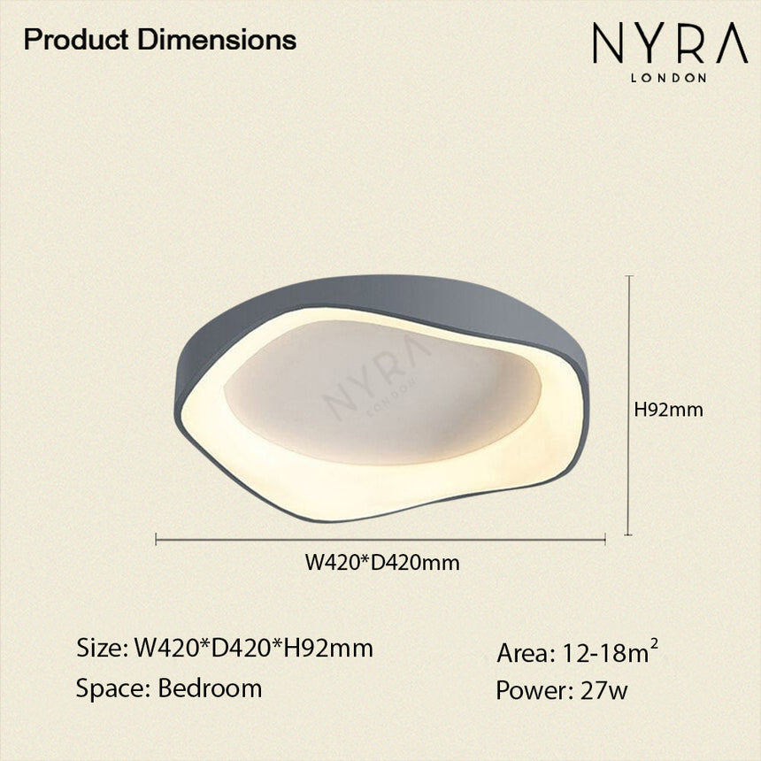 Virelli Ceiling Plate Detail 520mm