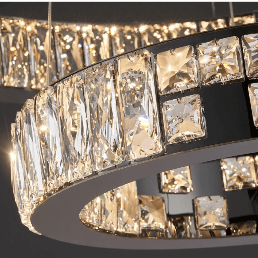 luxurious sparkle pendant lighting