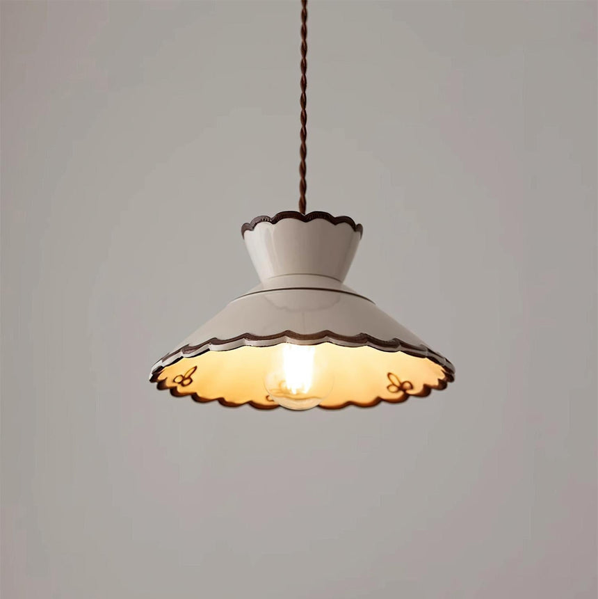 Ceramic Pendant Light for Indoor Dining Spaces