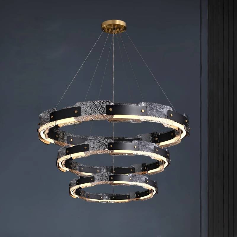 Smoked Glass Chandelier for Modern Homes OpalDwell