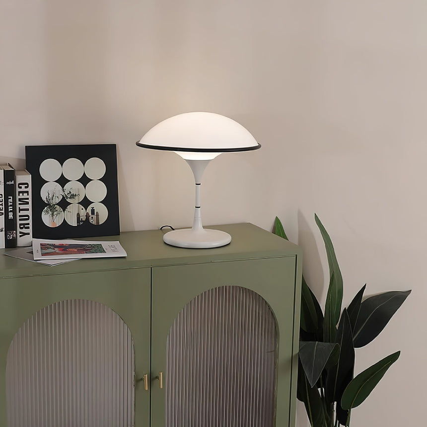 Aurelia Acrylic Table Lamp close-up – elegant, distinctive design | OroDwell