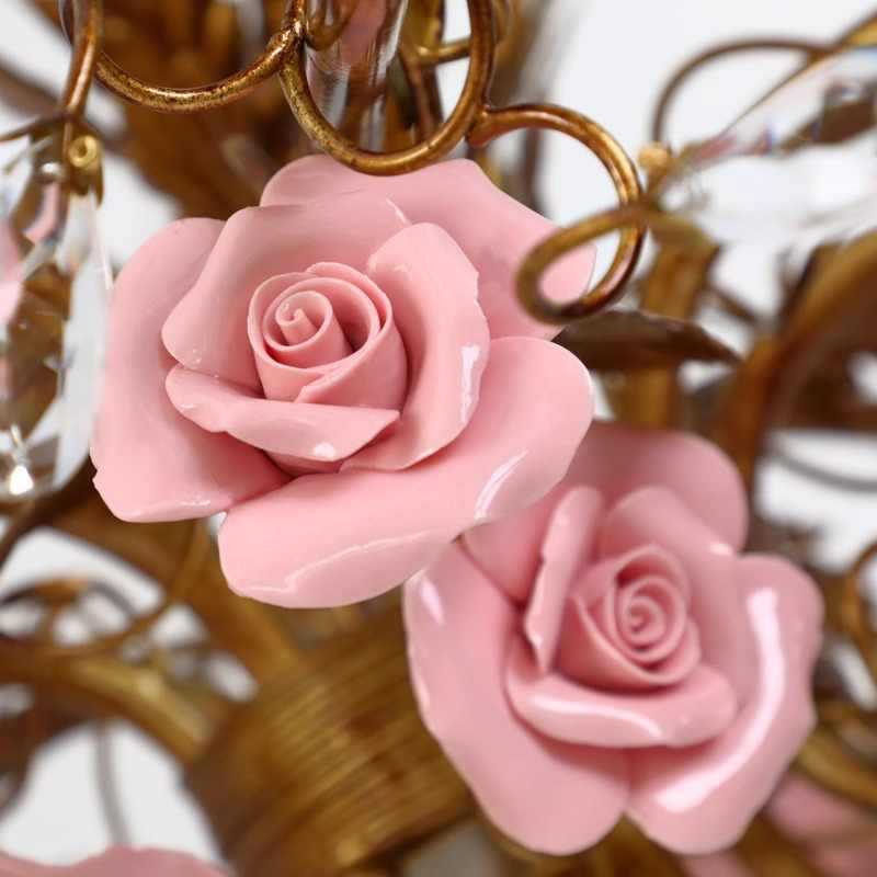 Rose Chandelier for Traditional Interiors