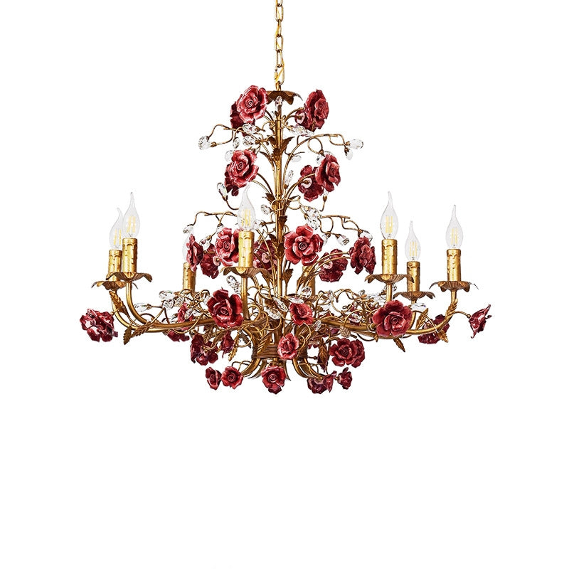Chandelier for Cozy Living Room Ambiance