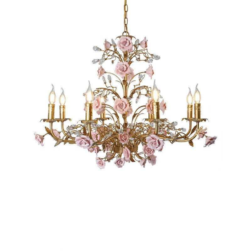 Chandelier for Cozy Living Room Ambiance