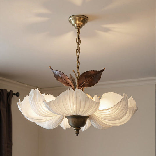Acrylic Petal Pendant Light Close-Up Detail