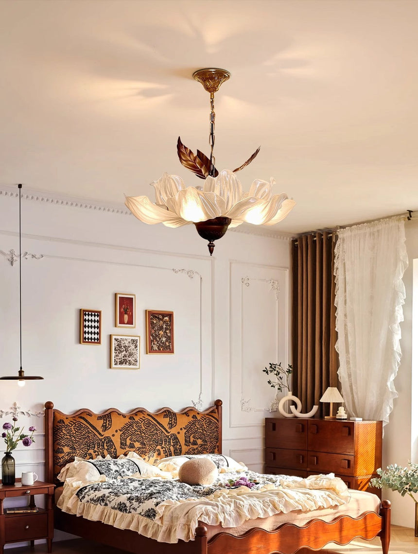 Floral Pendant Light for Entryway Decor OpalDwell