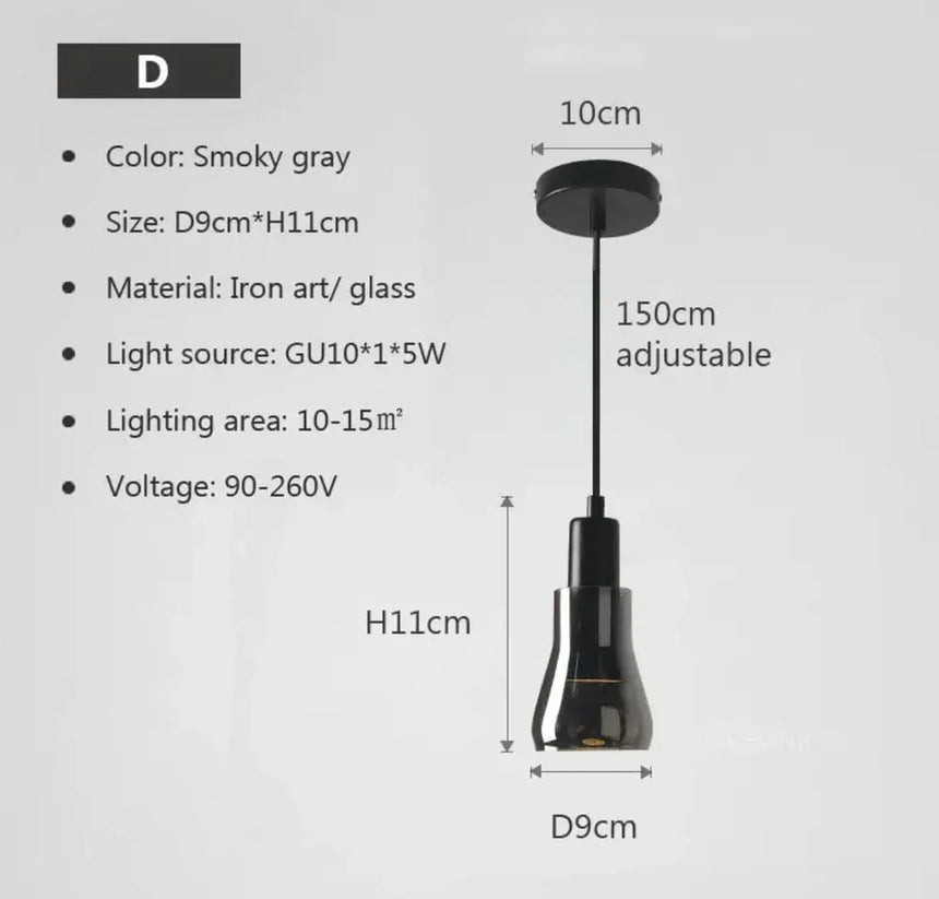 Pendant Light - Cord Installation Detail