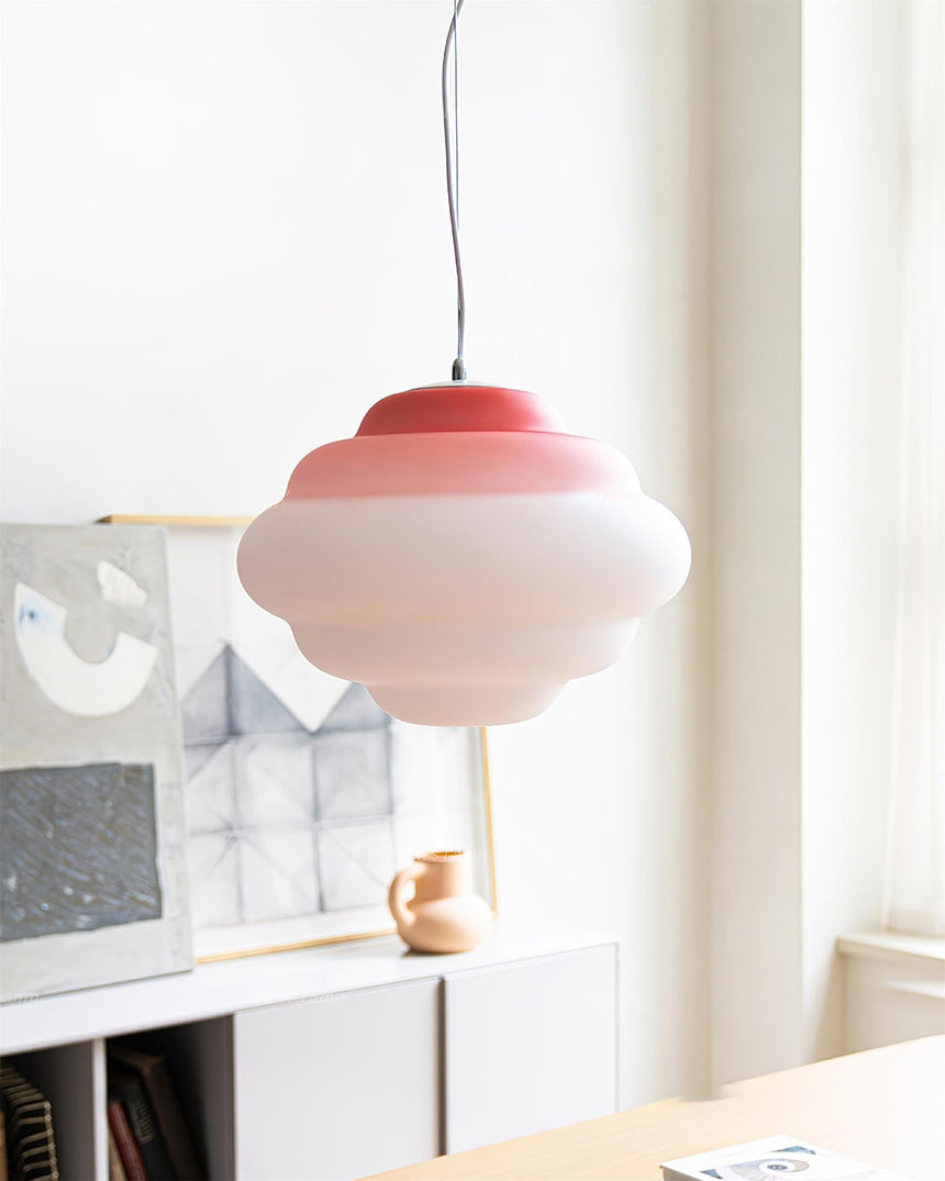 Pendant Light Installed In Living Room Setting - OroDwell