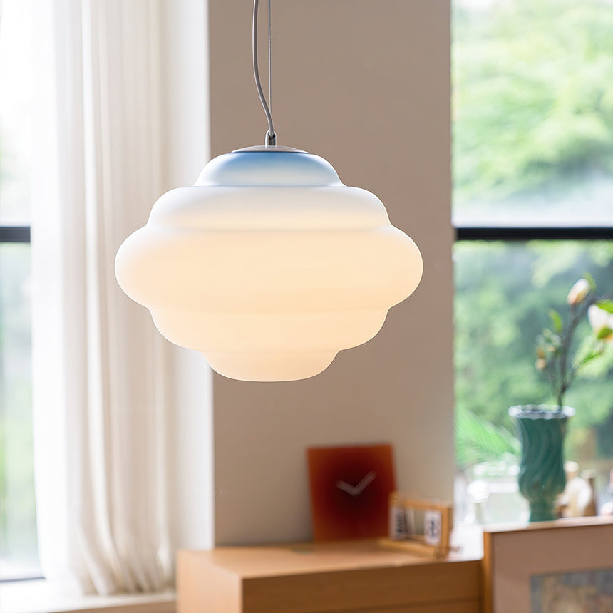 AuroraHue Pendant Light Alternate Angle - OroDwell