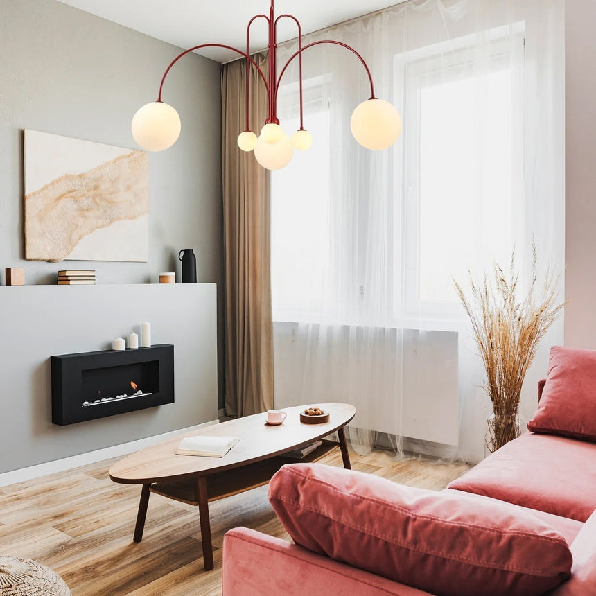 Elara Crest Pendant Light, Dramatic Hanging Fixture