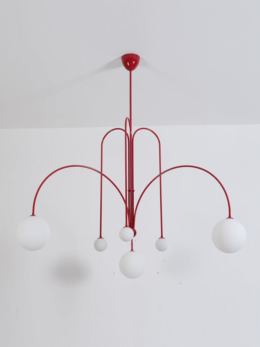 Elara Crest Pendant Light, Dramatic Hanging Fixture