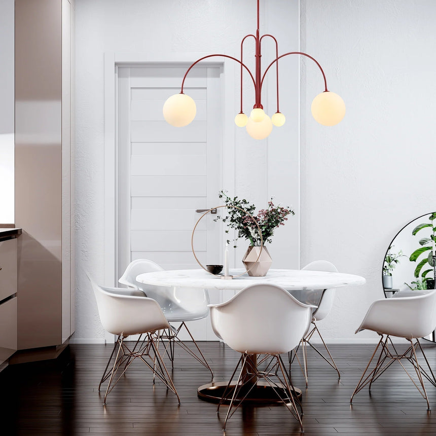 Elara Crest Pendant Light, Dramatic Hanging Fixture