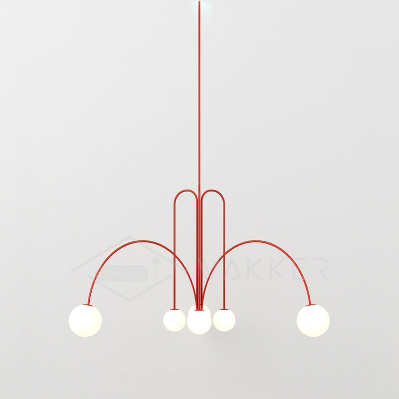 Elara Crest Pendant Light, Dramatic Hanging Fixture