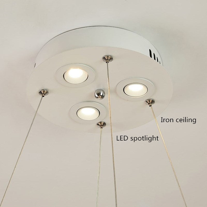 Averon White Pendant Light close-up – woven Nordic design | OroDwell