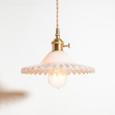 Iron finish pendant lamp for entryway