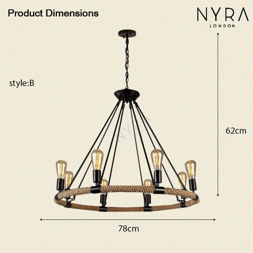 farmhouse style chandelier with brushed nickel finish