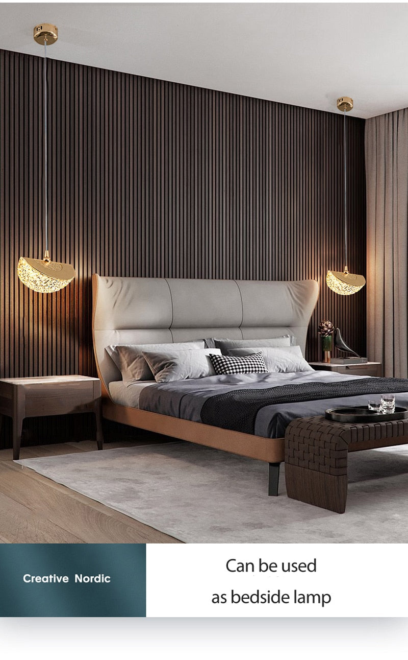 Aurelia Nordic 3-Style Pendant Light Full Fixture View - OpalDwell