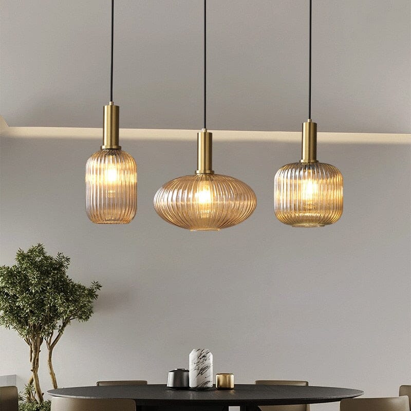 Aveline Vintage Glass Pendant Light for Kitchen
