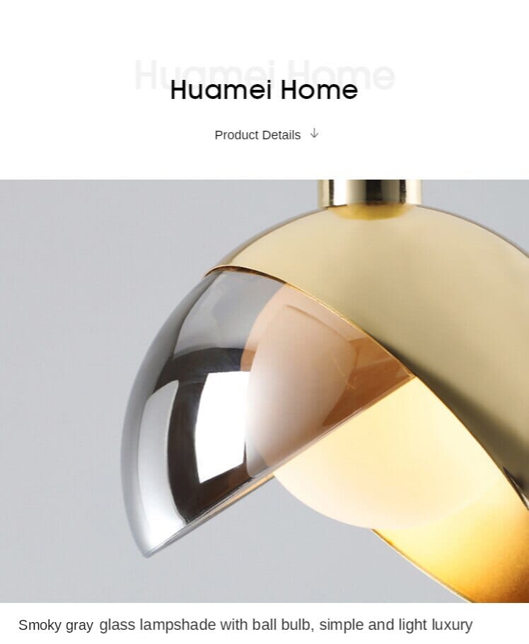 Pendant Light Glass Stone Finish Nordic Design