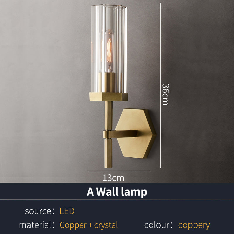 Wall mounted wall sconce for living room
