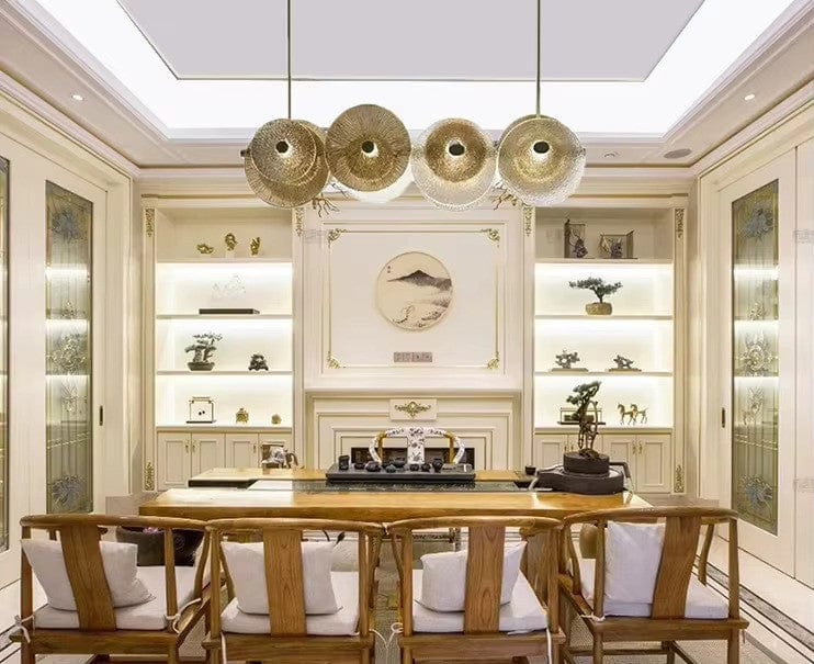 glass chandelier for dining table centerpiece