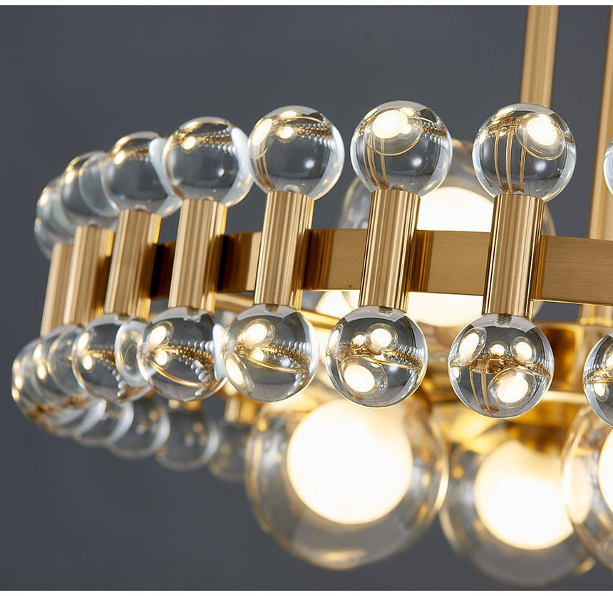 Lumira Crystal Chandelier Flush Mount Installation - OpalDwell