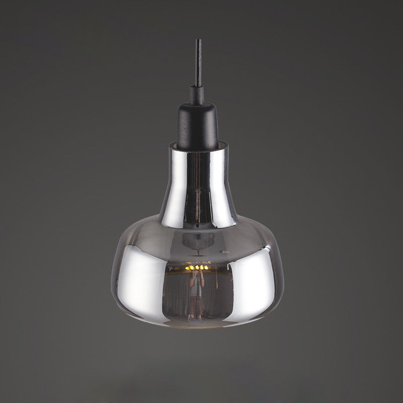 vintage-inspired glass pendant light for dining room decor
