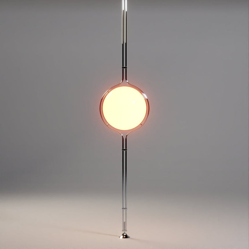 Adjustable Height Floor-to-Ceiling Lamp Fixture