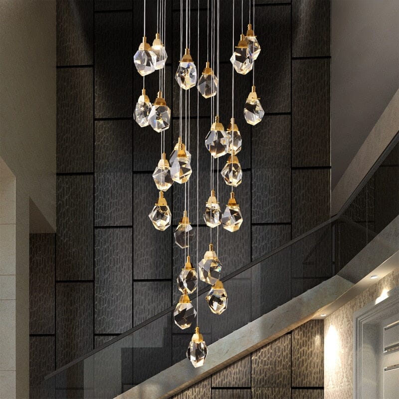 easy installation crystal chandelier