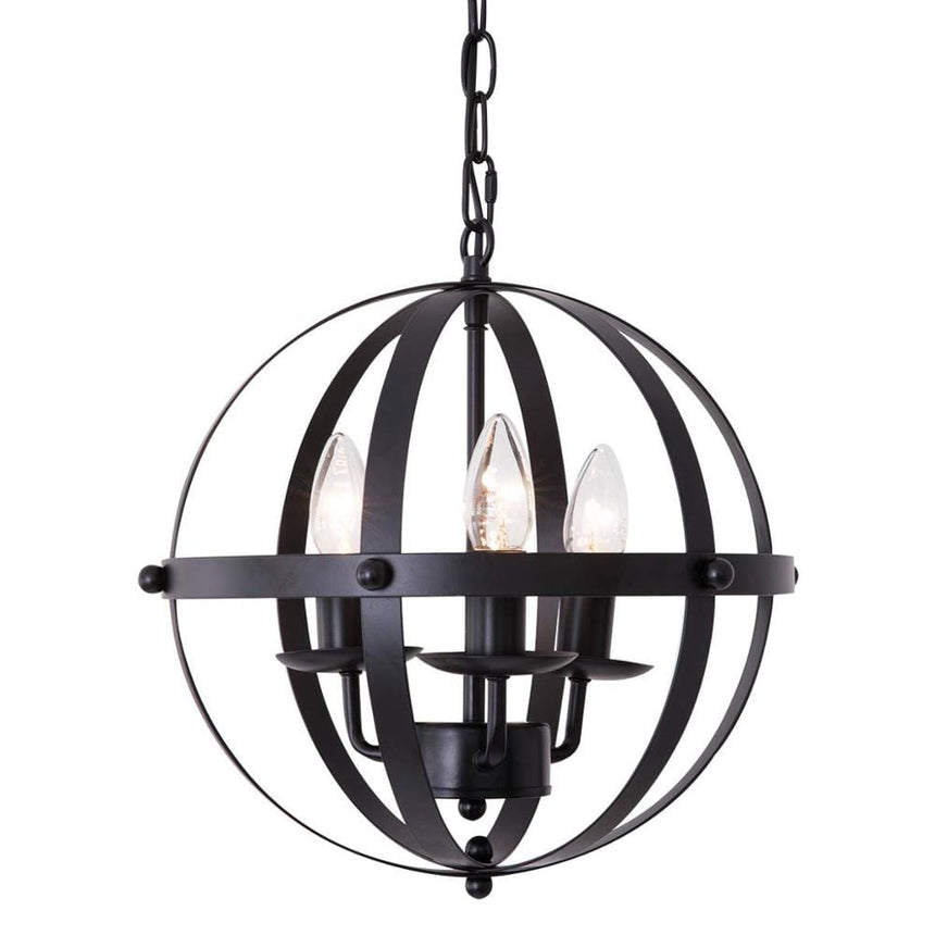 whimsical spherical chain pendant light