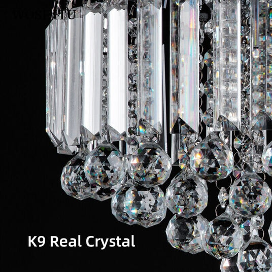 Handcrafted K9 Crystal Chandelier Fixture